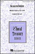 Da Pacem Domine SATB choral sheet music cover Thumbnail